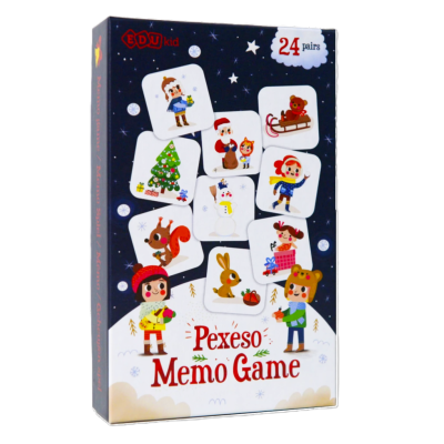 EDUkid Pexeso Vánoce 24 párů