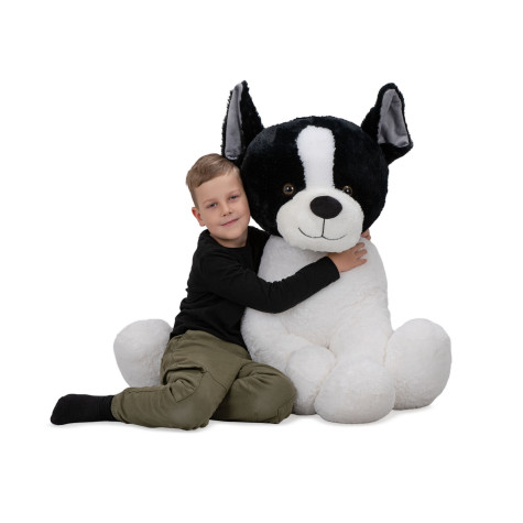Plyšový francouzský buldoček sedící Plush Friends 78 cm ~ 2