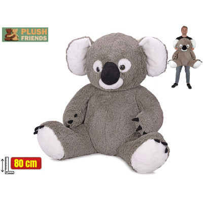Mega plyšová koala sedící 80 cm