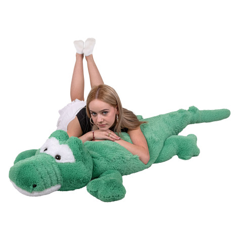 Mega plyšový krokodýl 160 cm ~ 2