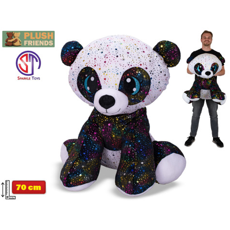 Plyšová panda Star Sparkle sedící 70 cm ~ 1