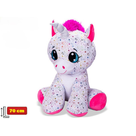 Plyšový jednorožec Star Sparkle sedící 70 cm ~ 2