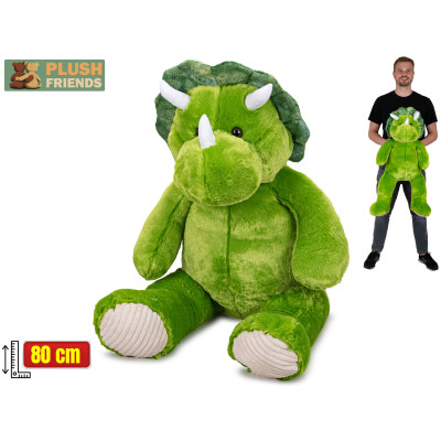 Plyšový Triceratops 80 cm