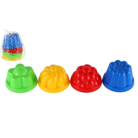 Chemoplast Formičky Bábovky kulaté průměr 8cm 4ks v síťce ~ 1