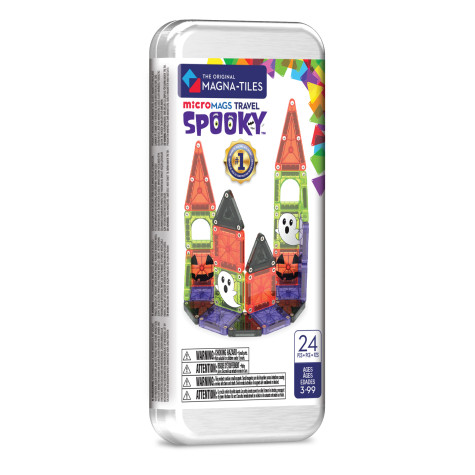 Magna-Tiles microMAGS Spooky travel set 24 dílů ~ 1
