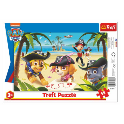 Trefl Puzzle deskové Přátelé z Tlapkové patroly 15 dílků