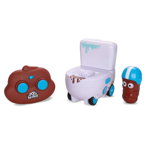 RC hra souboj záchodů na baterie se zvukem Poo Fighters ~ 4