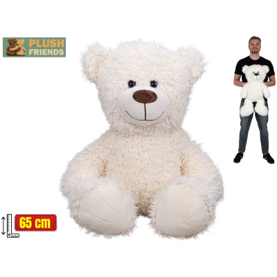Plyšový Medvěd bílý 65 cm