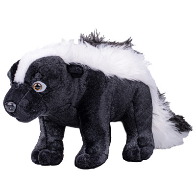 Plyšový Skunk pruhovaný stojící 50 cm