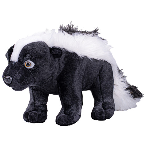 Plyšový Skunk pruhovaný stojící 50 cm ~ 1