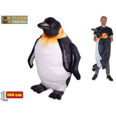 Mega plyšový Tučňák stojící 100 cm