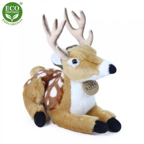 Rappa Plyšový jelen/koloušek ležící 21 cm ECO-FRIENDLY ~ 3