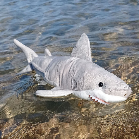 Rappa Plyšový žralok 36 cm ECO-FRIENDLY ~ 3