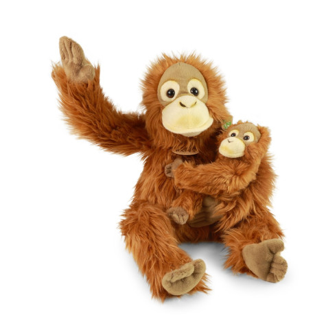 Rappa Plyšový orangutan s mládětem 28 cm ECO-FRIENDLY ~ 2
