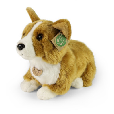 Rappa Plyšový pes corgi 32 cm ECO-FRIENDLY