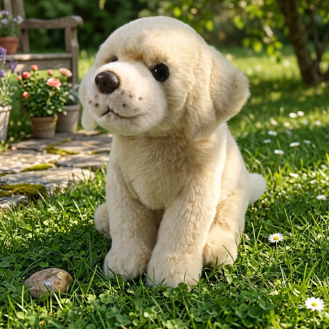 Rappa Plyšový pes labrador 23 cm ECO-FRIENDLY SOFT ~ 5