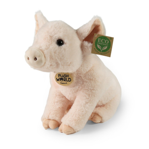 Rappa Plyšové prase 28 cm ECO-FRIENDLY PLUSH WORLD ~ 1
