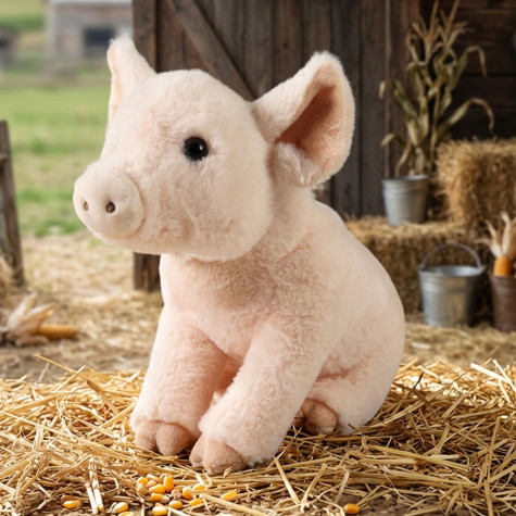 Rappa Plyšové prase 28 cm ECO-FRIENDLY PLUSH WORLD ~ 5