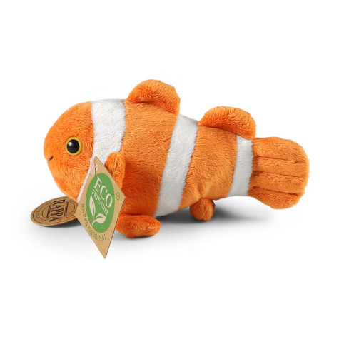 Rappa Plyšová ryba klaun očkatý 14 cm ECO-FRIENDLY ~ 3