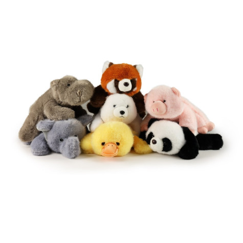 Rappa Plyšové prase 29 cm Lazy Animals ~ 5