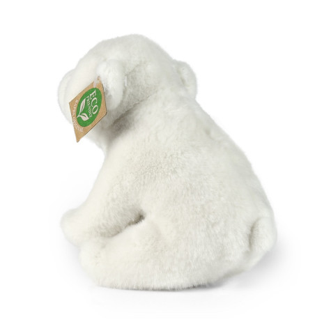 Rappa Plyšový mědvěd lední sedící 20 cm ECO-FRIENDLY ~ 4