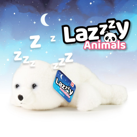Rappa Plyšový medvěd bílý 29 cm Lazy Animals ~ 5