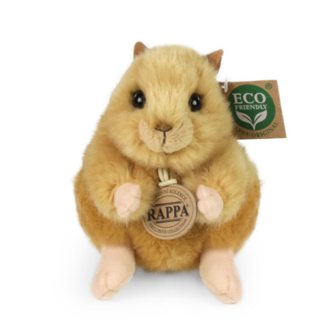 Rappa Plyšový křeček zlatý 16 cm ECO-FRIENDLY ~ 1