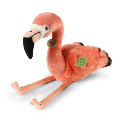 Rappa Plyšový plameňák 36 cm ECO-FRIENDLY