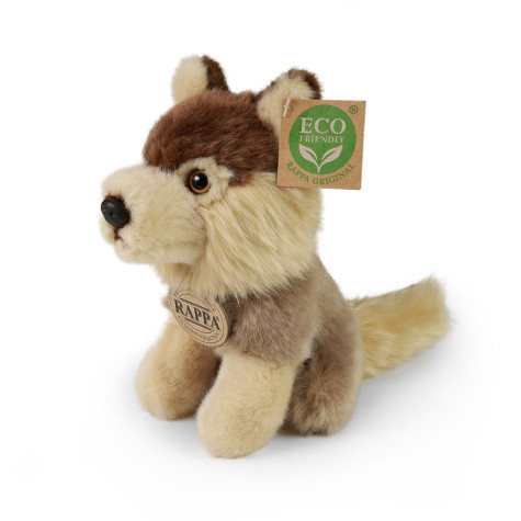 Rappa Plyšový vlk sedící 16 cm ECO-FRIENDLY ~ 1