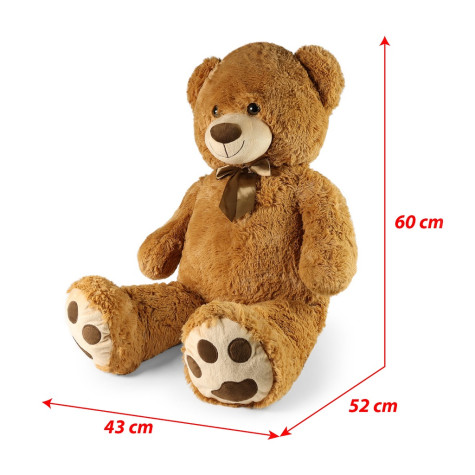 Rappa Velký plyšový medvěd Kuba s visačkou 100 cm ~ 2