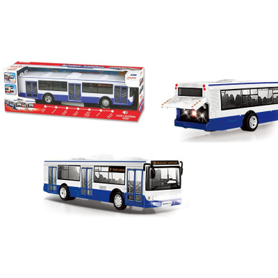 Rappa Autobus česky hlásící zasávky 28cm modrý