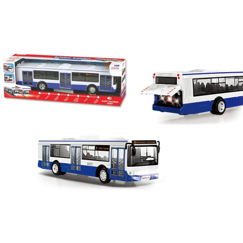 Rappa Autobus česky hlásící zasávky 28cm modrý ~ 1