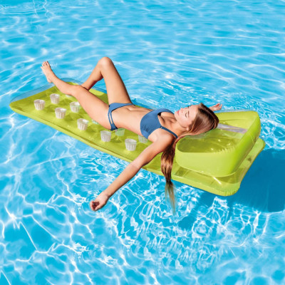 Intex 58890 Lehátko nafukovací matrace 188x71cm - zelené