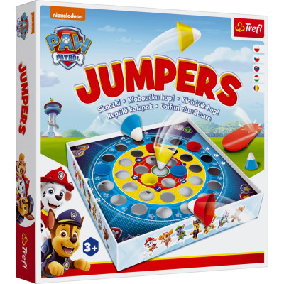 Trefl Kloboučku hop! Paw Patrol/Tlapková Patrola společenská hra