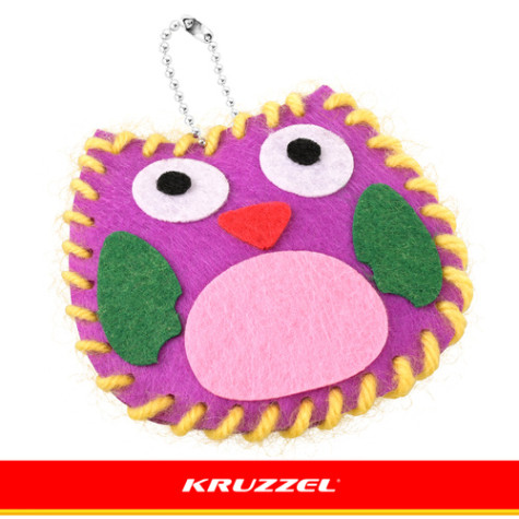 DIY sada vyšívání vlastní klíčenky 12 ks Kruzzel 28131 ~ 7
