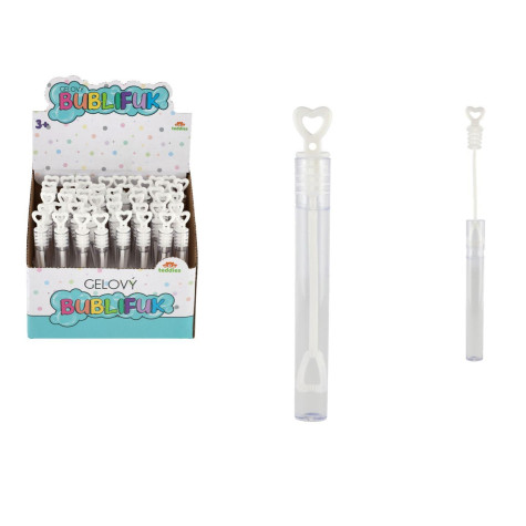 Bublifuk mini 5 ml bílý svatební ~ 1