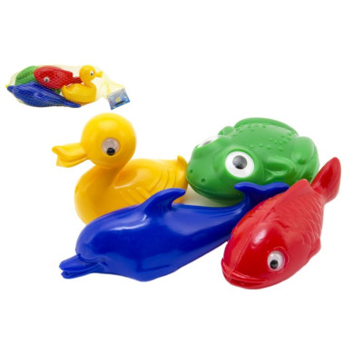 Směr Plavací sada zvířátka do vany plast 4ks