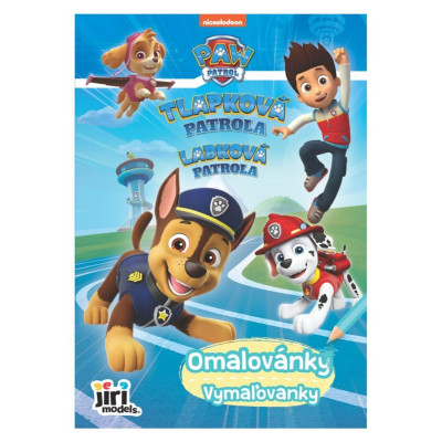 JIRI MODELS Omalovánky Tlapková patrola Paw Patrol A5 modré