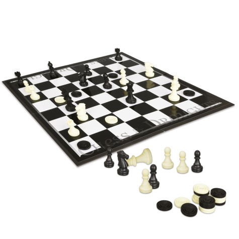Bonaparte Šachy a Dáma 2v1 ~ 3