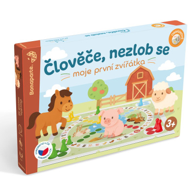 Bonaparte Člověče, nezlob se obrázkové Moje první zvířátka