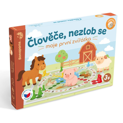Bonaparte Člověče, nezlob se obrázkové Moje první zvířátka ~ 1