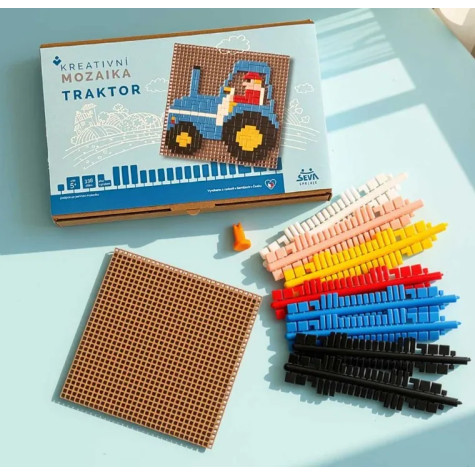 Seva Kreativní mozaika Traktor 338 dílků ~ 2