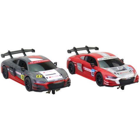 MaDe Náhradní autíčka Audi k autodráze 2 ks červené/černé 2 ks 1:43 ~ 3