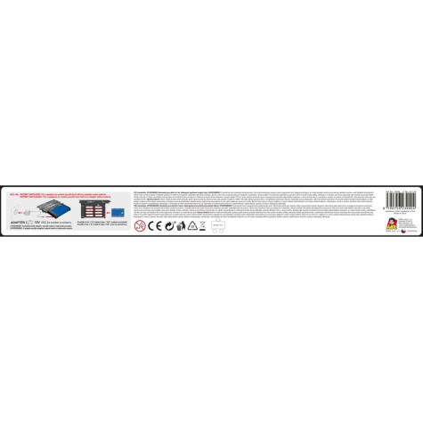 MaDe Autodráha Formule 750 cm se 2 lopingy a počítadlem kol, 2 auta 1:43 ~ 6