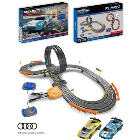 MaDe Autodráha Audi R8 LMS GT3 EVO II 500 cm s lopingem, 2 auta 1:64 ~ 1