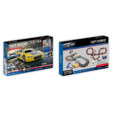 MaDe Autodráha Audi R8 LMS GT3 EVO II 750 cm s lopingem, 2 auta 1:64 ~ 3
