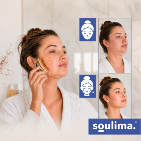 Kartáč na masáž obličeje a krku Soulima 27843 ~ 4