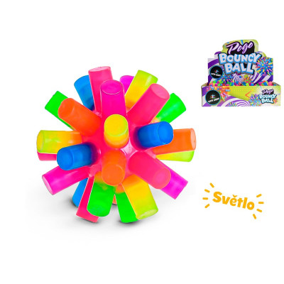 Toys&Trends Hopík 7,5cm barevný na baterie se světlem