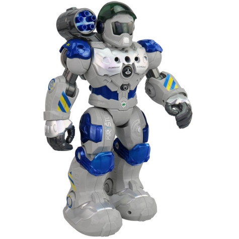 MaDe Zigybot Policejní robot Kryštof na ovládání, 31 cm, česky mluvící ~ 2