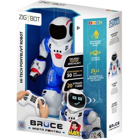 MaDe Zigybot Bruce robot na dálkové ovládání ~ 4